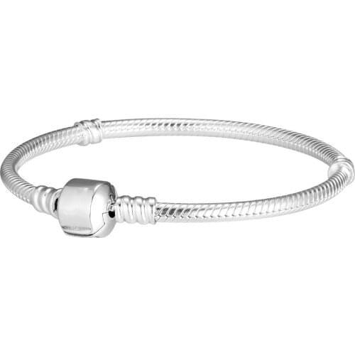 GPY Bracelet Moment Round Clasp Bracelets Women Pulseira Hombre Feminina Pulseras Mujer Silver 925 Sterling jewelry