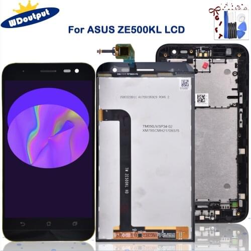 5.0'' Original For ASUS Zenfone 2 Laser ZE500KL Z00ED LCD Display Touch Screen Digitizer Assembly Replacement For ASUS ZE500KL