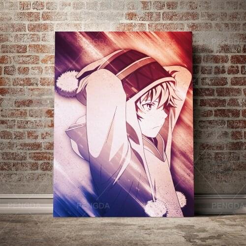 Canvas Hd Printed Noragami Home Decoration Painting Japanese Animation Character Poster Wall Art Picture Bedroom Modular Framed