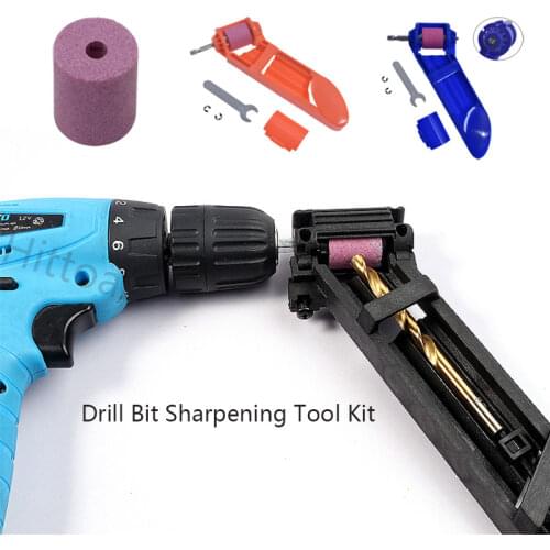 Drill Bit Sharpening Tool Portable Diamond Drill Bit Grinder for Drill Polishing Wheel Drill Bit Sharp Sharpener Universal