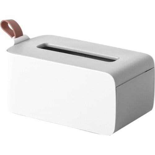 Tissue Box Seal Baby Wipes Paper Storage Box Dispenser Holder Household Plastic Dust-Proof Tissue Box with Lid