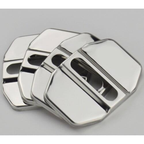Stainless steel door lock cover rust proof dust-proof door cover For J/eep Cherokee