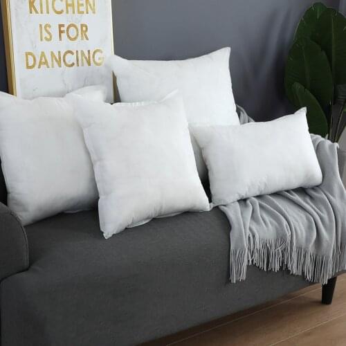 6 Sizes Cushion Core White Pp Cotton Filler Thick Sofa Coussin Throw Pillow Core Health Care Cushion Filling Cojines Decorative
