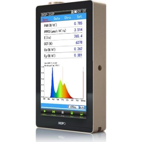OHSP350P portable 350-800nm Grow light spectrometer