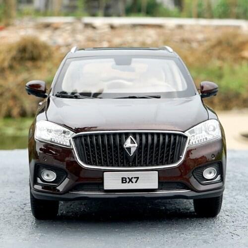 Original Authorized Authentic 1:18 Borgward Bx7 Suv metal scale Classic toy models for christmas/Birthday gift, collection