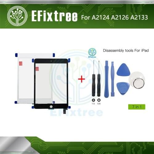 New Display Touch Screen Panel Glass For iPad Mini 5 Gen min5 5th 5 A2124 A2126 A2133 LCD Panel Digitizer Black White