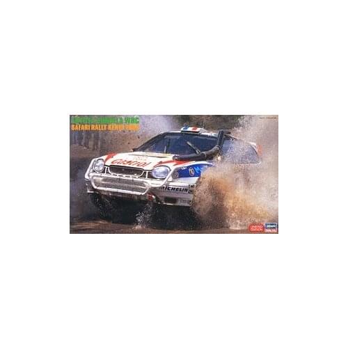 Hasegawa Plastic Assembly Car Model 1/24 Scale Toyota Corolla WRC Kenya 1998 Adult Collection DIY Assembly Kit 20371