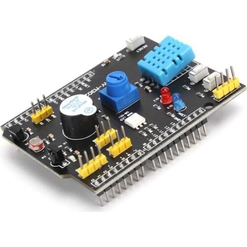 Regulated power supply voltage regulator 9 in 1 Multifunction Expansion Board DHT11 Humidity LM35 Temperature Computer