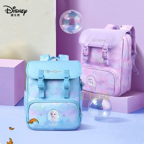 Disney Backpack Aisha Schoolbag Childrens Travel Bag Student Frozen Lightweight Mommy Bag Girls Fashion School Bag