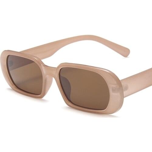 Vintage Square Sunglasses women 2020 Luxury Brand Small Rectangle Sun Glasses female Retro Oculos Lunette De Soleil Femme