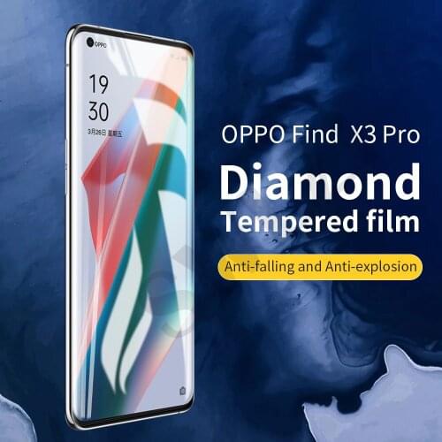 UV tempered glass for OPPO Reno 5 pro plus 5G 4 3 Find X3 X2 X pro UV Glass phone screen protector HD protective film smartphone