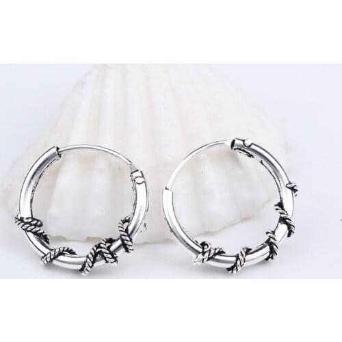 1pair 13mm European Small Hoop Earring For Women Vintage Fashion Color Circle Hoop Earrings Bijoux Pendiente Jewelry E35