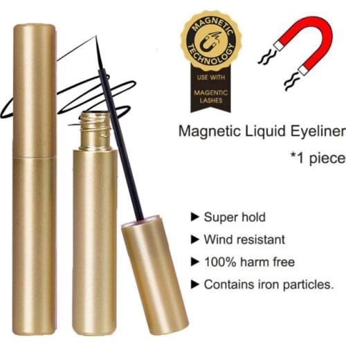 1 Pcs Magnetic Eyeliner Fast Drying Easy Wear Long-lasting Liquid Eyeliner Natural Waterproof Eye Beauty Makeup TSLM1