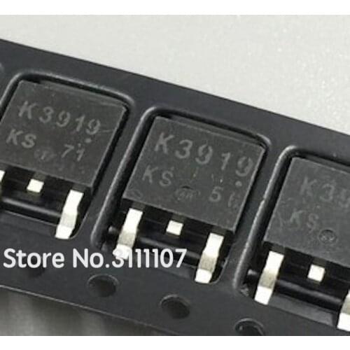 10PCS/Lot 2SK3919 K3919 3919 TO-252 SMD MOS 100%NEW