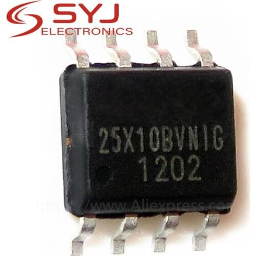 10pcs/lot W25X10BVSNIG 25X10BVNIG W25X10 SOP-8 In Stock