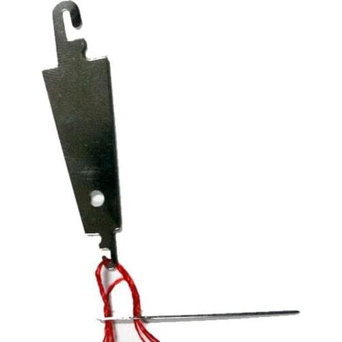 10Pcs Steel Hook Needle Threader Help For Hand Sew Ribbon Embroidery Cross x Stitching Sewing DIY Tool Craft Needlework Set