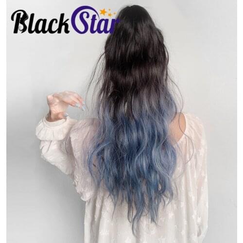 Wavy Ponytail Extension Long Curly Synthetic Claw Clip Ponytail 22inch Curly Wave Ponytail Extensions Heat Resistant Hairpieces