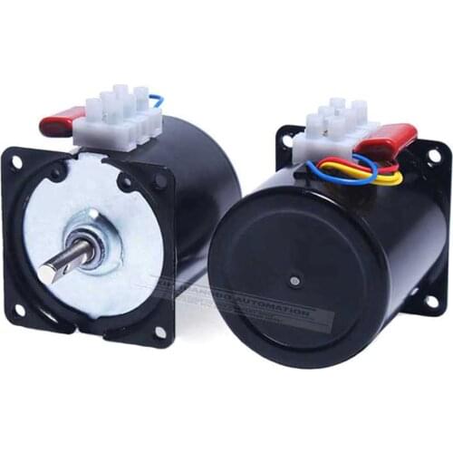 Hugwit 220 V /14w/2.5 rpm-99rpm Low Noise Gearbox Electric Motor High Torque Low Speed AC synchronous motor 60KTYZ