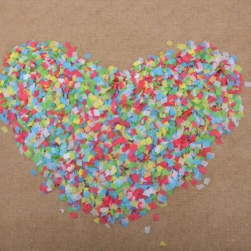 Colorful Snowflakes Paper Magic Tricks Snow Storm Magic Paper For Magic Show Magician Accessories Classic Toys