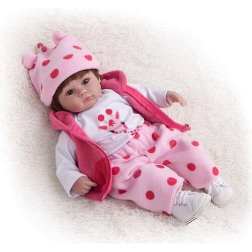 Feelwind 19 Inch 48cm Boneca Reborn Silicone Vinyl Body Baby Dolls Reborn Bebe Realista Fashion Doll Newborn Lifelike Bebe