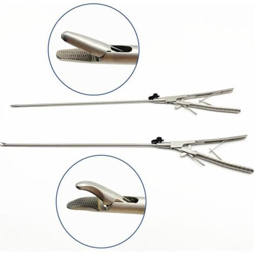 Stainless steel Needle holder forceps Laparoscopic Simulation Training Instruments for Doctor Nurse Student Teaching tool