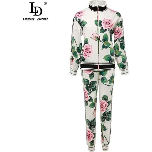 Женские спортивные костюмы LD LINDA DELLA China At AliExpress