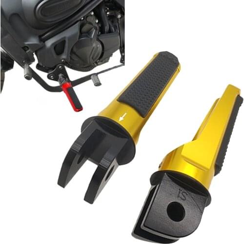 Motorcycle CNC Aluminum Front Footrests Foot pegs For SUZUKI B-KING GSXR1000 SV650 GSXR125 GSXS125 GSXS1000 GSXS750 GSXS1000F
