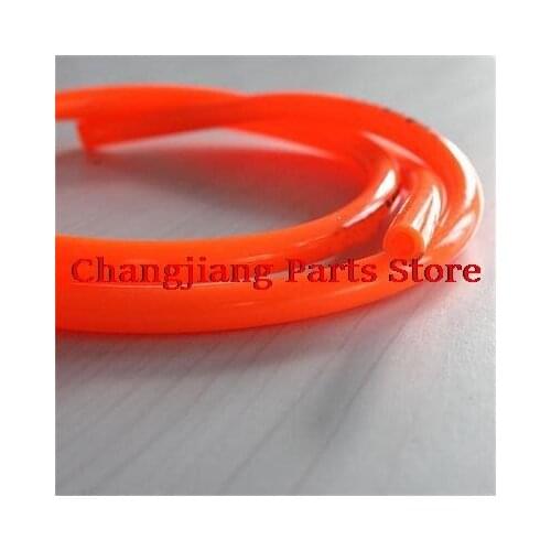 8mm Audew 1M Orange motorcycle Dirt Bike Fuel Gas Oil Delivery Tube Hose Line Petrol Pipes