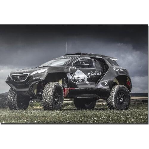 Peugeot Sport SUV Poster Wall Art Picture For Living Room Vehicle Canvas Painting Home Decor