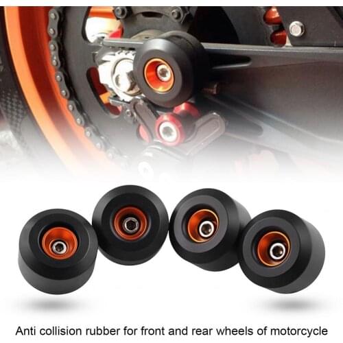 Sturdy 1 Set Durable Abrasion-resistant Wheels Frame Protector Soft Frame Slider Anti-crash