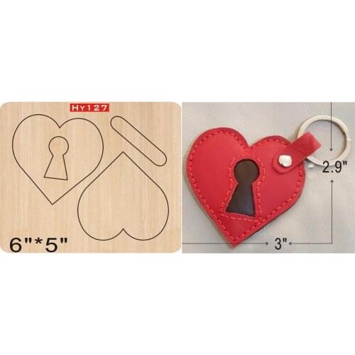 Heart-shaped cutting dies 2019 new die cut &wooden dies Suitable for common die cutting machines on the market
