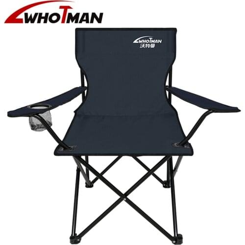 Outdoor Camping Beach Chair Folding Fishing Portable Seat Stool with Backrest for Travelling Hiking Picnic Outdoor Furniture