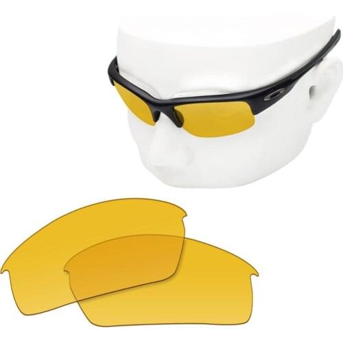 OOWLIT Replacement Lenses of HD Yellow for-Oakley Bottlecap Sunglasses