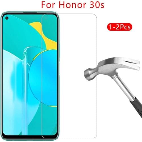 Protective glass on honor 30s screen protector tempered glas for huawei honer 30 s s30 honor30s 6.5 film accessories xonor onor