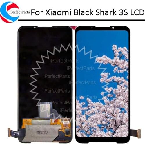 6.67" AMOLED For Xiaomi BlackShark 3S LCD Display Screen+Touch Panel Digitizer Replacement For Xiaomi Black Shark 3S LCD