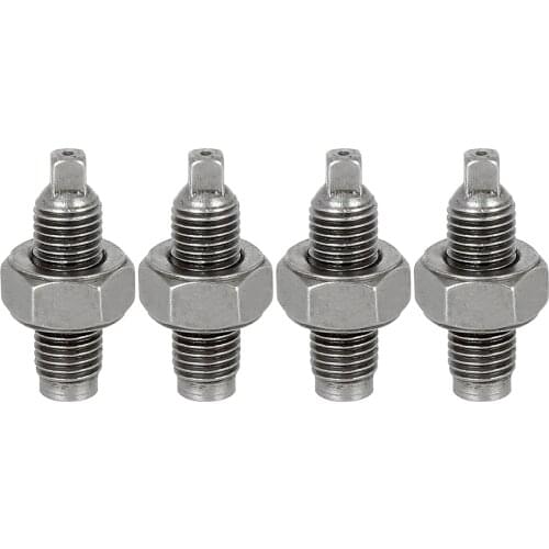 M6 Aluminum Alloy Valve Adjusting Screws with Nuts Kits for CG125 Motorbikes