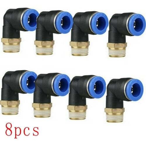 1/8 L Fitting Changer Machine Connector Tube Parts Practical Replacement