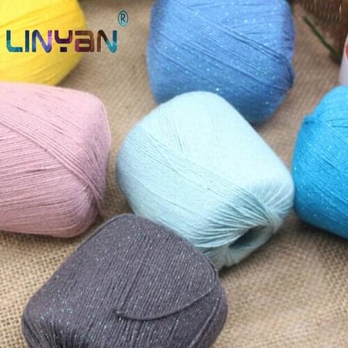 5balls*50g 100%cotton yarn for knitting Baby Milk yarn Spring summer yarn for crochet Hand knitting children thread zl4