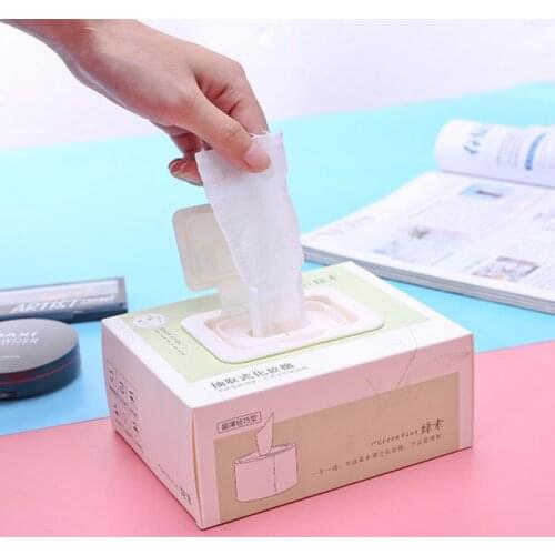 500 Pieces Chlorine Removable Cotton Of Makeup Remover Cotton Wet Compress Good Effect Moisturizing Makeup Tool Box