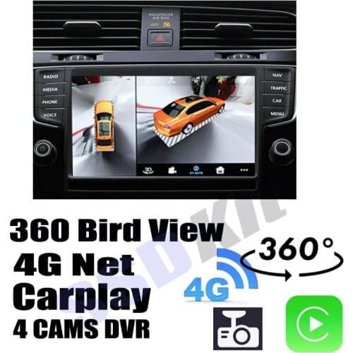Car Audio Navigation GPS Carplay DVR 360 Birdview Around 4G System For Trumpchi GM8 M8 GN8 2017~2021