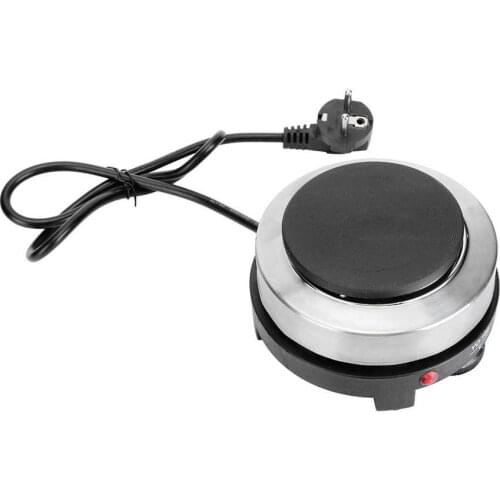 Electric Mini Coffee Heater Milk Tea Mocha Heating Stove Hot Plate Multifunctional Cooking Pot Oven Small Furnace Cooker EU 220V