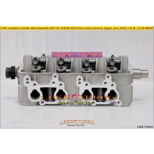 F10A Complete Cylinder Head Assembly ASSY For SUZUKI SJ410 Sierra Jimny Samurai Supper carry SJ410 970cc 1.0L 8v 81- 11110-80002