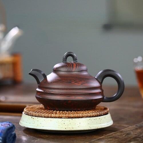 Purple clay teapot pure handmade raw ore stale old purple clay boutique step by step tea set