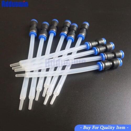 Common Rail Injector Repair Straight Plug-in Oil Return Transparent Tube with Built-in Fuel Injector Quick Return Connector