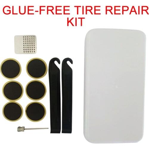 Mountain Bike Repair Tools Portable Multi-tool Cycling Flat Tire Tool kit For Emergency Bicycle Inner Tire Patches Without Glue