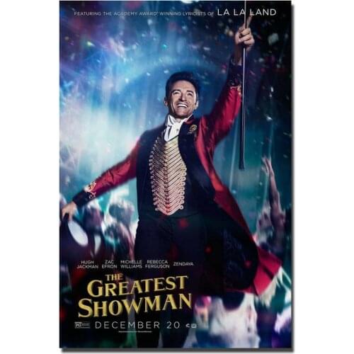 J0260 The Greatest Showman Movie 3 Silk Posters and Prints wall art Art Poster Home Decor