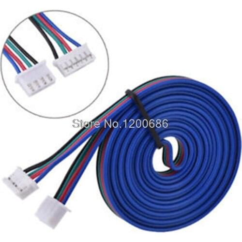 1M 4pin XH2.54 Male PH2.0 male 6pin For 3D Printer 4pin xh2.54 male 6pin Stepper Motor Cable Extension For XH2.54 3D Printer