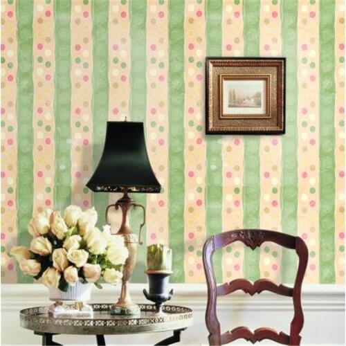 Cartoon Wallpapers Cute Polka Dot Mural Wallpaper for Kids Room Custom Wall Papers Home Decor Photo Wallpapers for Living Room