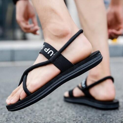 2020Summer new mens slippers beach sandals and slippers non-slip outdoor lightweight Zapatos Hombre casual shoes wholesale