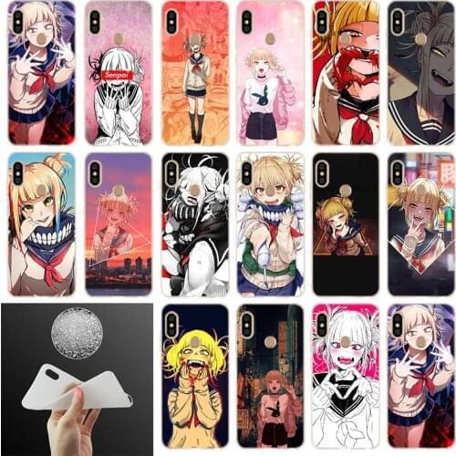 Anime Himiko Toga Boku No Hero Academia Soft Case Cover For Xiaomi Redmi Note 10 9 8 7 6 5 4 Pro Max 9S 10S 8T 9T Bag